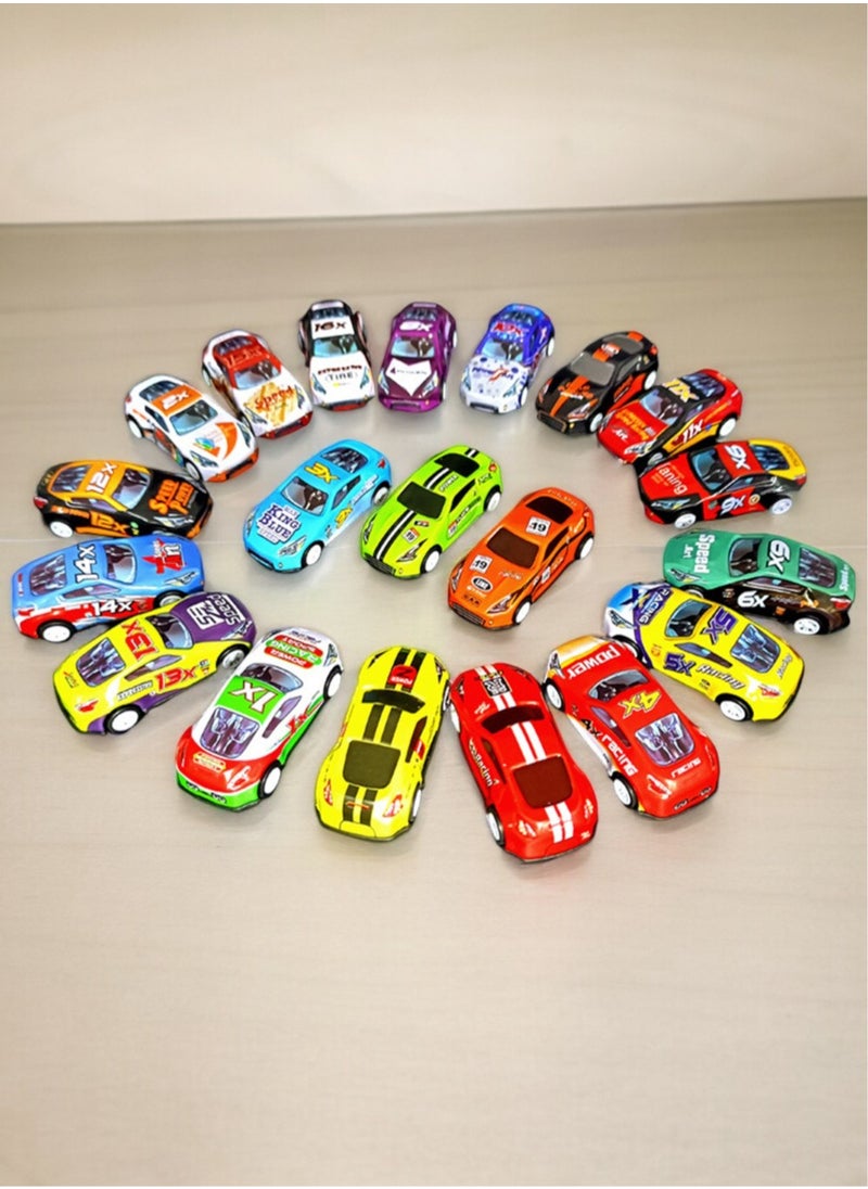 Toy Box - Metal Mini Cars Friction Power Alloy Racing Cars for Toddler 12pcs - Image 1