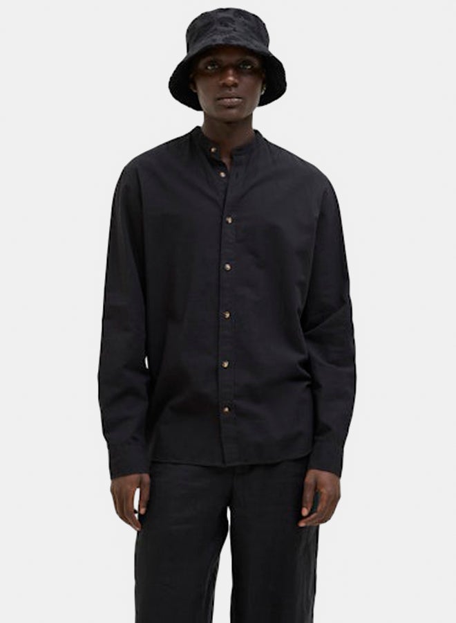 JACK & JONES JACK & JONES Mens Summer Band Shirt Longsleeve  - Image 3
