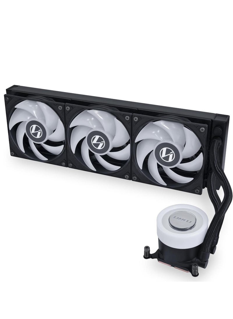 GA II Lite 360 AIO - Pre-installed 3 pcs 120x 28mm ARGB Fans . All-in-One CPU Liquid Cooler