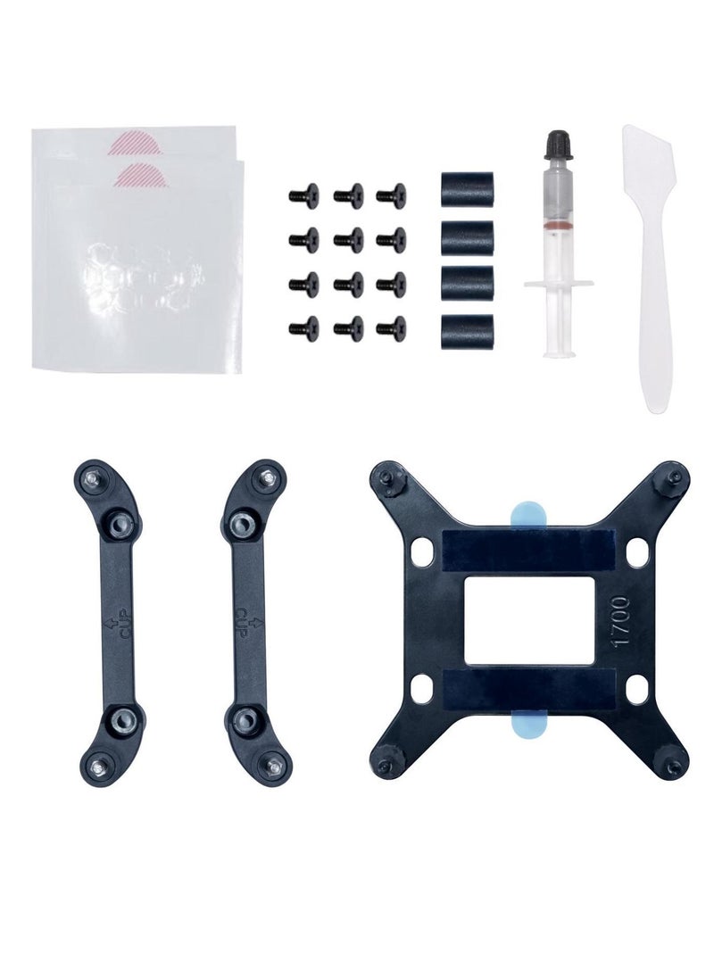 GA II Lite 360 AIO - Pre-installed 3 pcs 120x 28mm ARGB Fans . All-in-One CPU Liquid Cooler