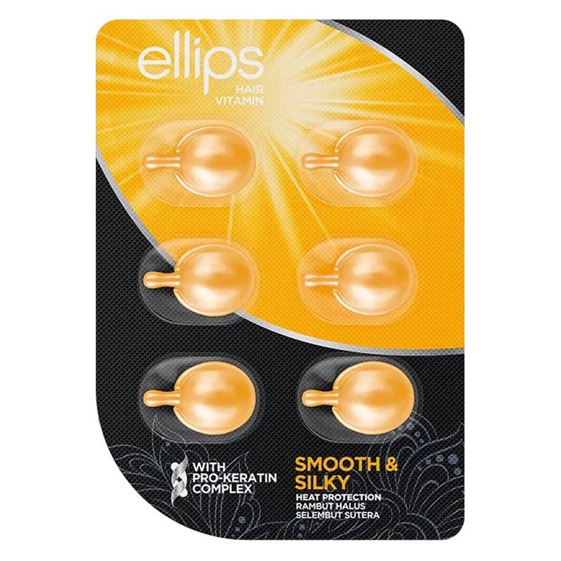 Ellips Hair Vitamin (Smooth & Silky) Tape 6 capsules