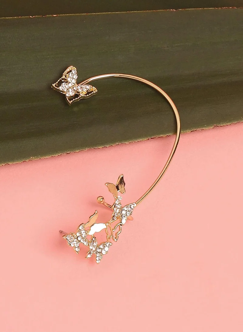 SOHI Western Artificial Cuff Earring Jewellery