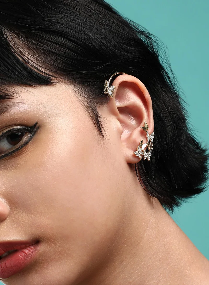 SOHI Western Artificial Cuff Earring Jewellery