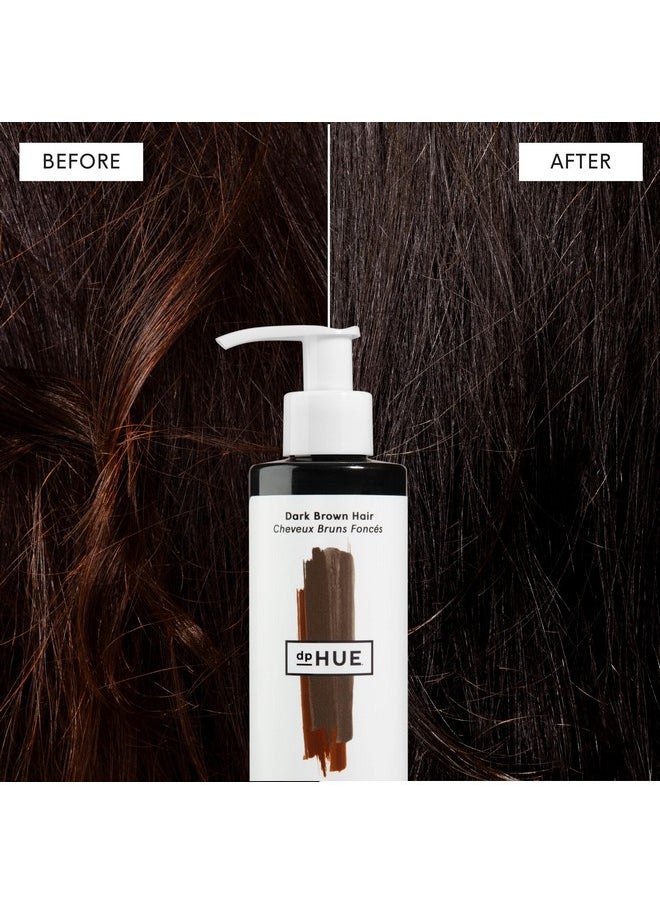 dpHUE - dpHUE Gloss+ Toning, Green - Deep Condition & Neutralize Brass - For Dark Hair, Red Warmth, Dark Brown - Anti-Brass Treatment, Hair Conditioner - Vegan, Leaping Bunny - 6.5 oz - Image 1