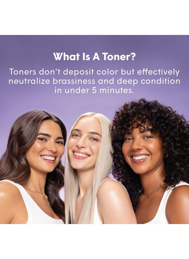 dpHUE - dpHUE Gloss+ Toning, Green - Deep Condition & Neutralize Brass - For Dark Hair, Red Warmth, Dark Brown - Anti-Brass Treatment, Hair Conditioner - Vegan, Leaping Bunny - 6.5 oz - Image 1