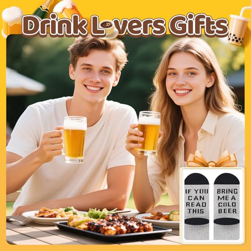 Zmart Beer Gifts for Men - Funny Socks for Beer Lovers, Father's Day Gift for Him - Image 5