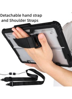 Generic Case for Microsoft Surface Pro 11 (2024),Clear Durable Anti-Drop Smart Tablet Cover with Hand Strap,Pen Holder and Shoulder Strap  - Image 3