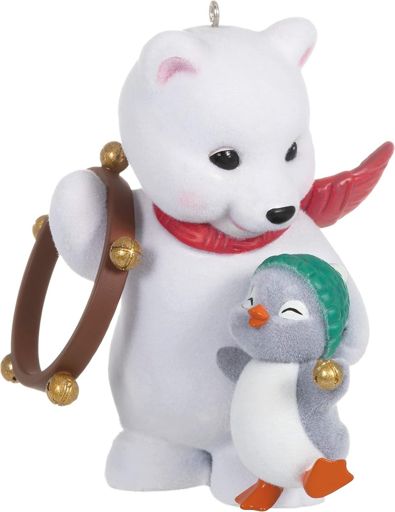 Hallmark Keepsake Christmas Ornament 2021, Snowball and Tuxedo Jingle Bell Pals - Image 1