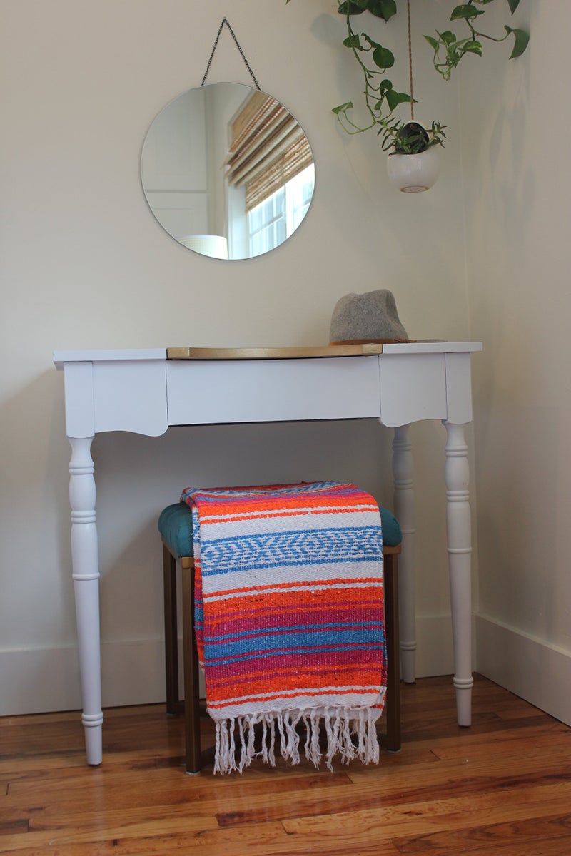 Del Mex Classic Mexican Blanket, Large Authentic Woven Falsa Throw (70"x50"), Artisan Southwest Décor for Beach, Yoga, Outdoors (Orange/Pink/Blue) - Image 4