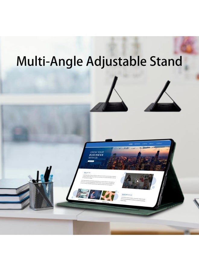 عام غطاء لسامسونج جالاكسي تاب S11 2025 11 بوصة SM-X730 SM-X736 SM-X736B، غلاف فوليو من جلد PU مع حامل متعدد الزوايا وفتحات بطاقات، صدفة ذكية لجالاكسي تاب S11 2025. - Image 2