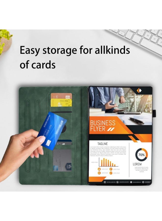 عام غطاء لسامسونج جالاكسي تاب S11 2025 11 بوصة SM-X730 SM-X736 SM-X736B، غلاف فوليو من جلد PU مع حامل متعدد الزوايا وفتحات بطاقات، صدفة ذكية لجالاكسي تاب S11 2025. - Image 3