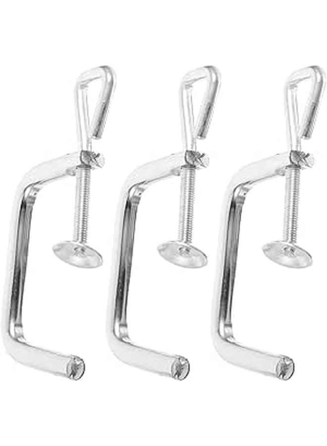 3pcs Manual Pasta Maker Fixing Clips Replacement Crank Handle Parts for Kitchen Noodle Machine Holders and Clamps - Image 1