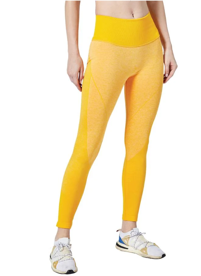 ZAECY Women's Mid-Rise Seamless Leggings