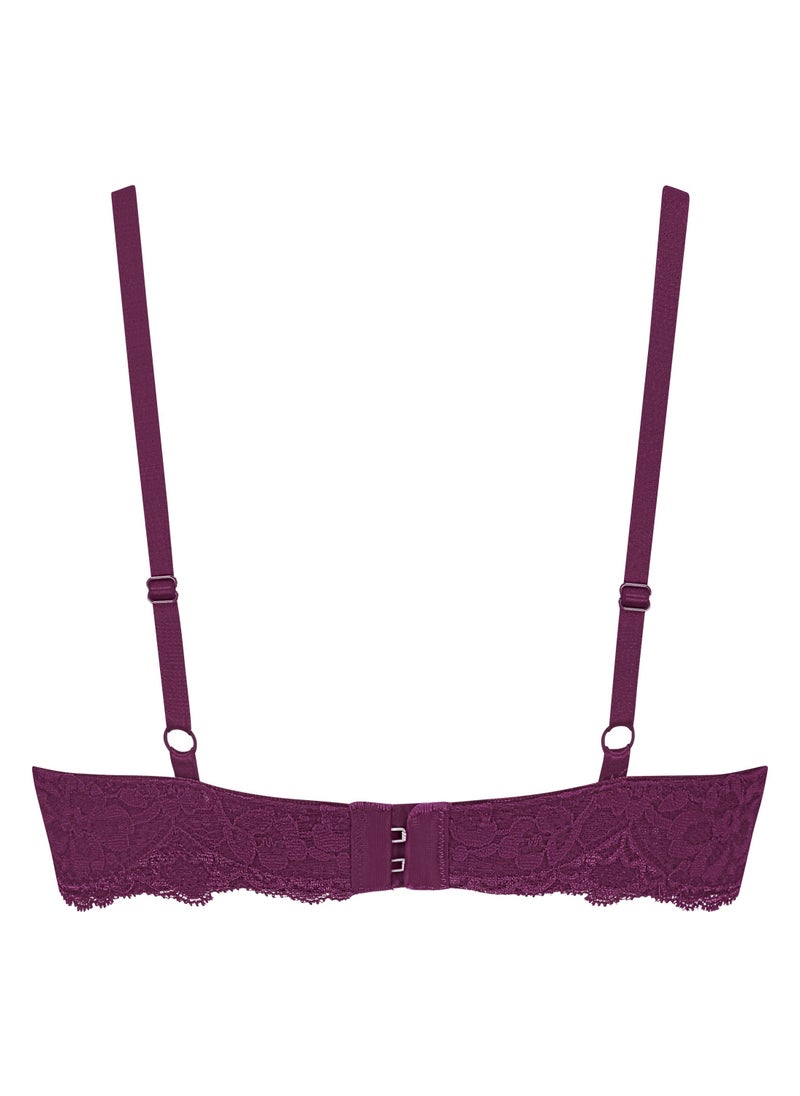hunkemoller Lace Plunge Neck Bra - Image 4