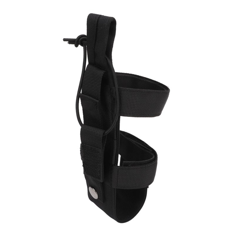 Hiking Water Bottle Holder: Black Nylon Anti Falling Portable Carrier - Durable Long-Lasting Design for Outdoor Camping, Hiking, Fishing, Mountaineering - Image 5