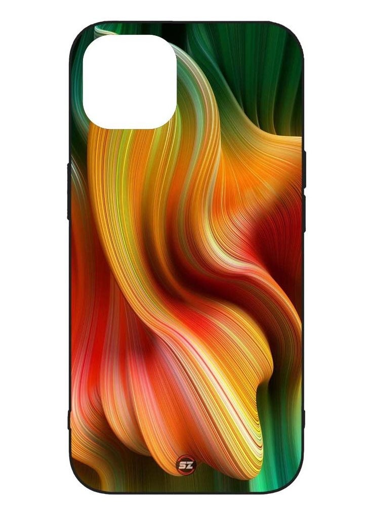 Service Zone Protective Printed Mobile Cover Rainbow Abstract Design For Apple iPhone 11 PRO Max 