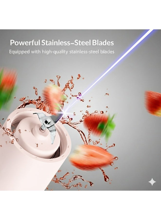 Portable Blender | 2000mAh Rechargeable Juicer Cup | 65W Power | USB Rechargeable Smoothie Maker - Image 3