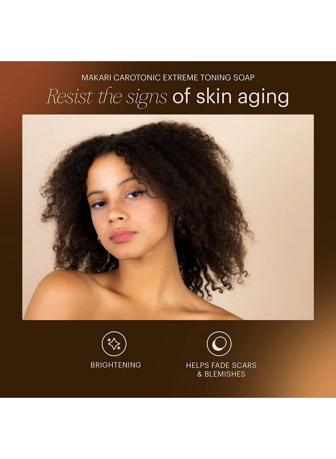 Makari Naturalle Carotonic Extreme Toning Soap | Skin Illuminating and Oil-Controlling Bar | Prevents Breakouts | Promotes Even Skin Tone | For Combination, Oily, and Acne-Prone Skin (7oz) - Image 3