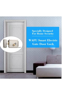 واي آند دي Smart Door Lock, Electric Gate Secure Metallic Lock Electronic Access Control for Home Office Apartment Warehouse  - Image 2