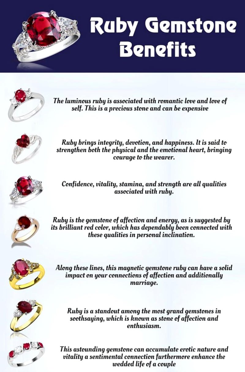 FLAIMYST 3.85 Ratti / 3.50 Carat Natural Burma Ruby (Manak) Gemstone | Original A++ Quality Red Stone | Certified with Lab Test Report & Guarantee Card | Loose Gem for Astrology Use | For Men & Women - Image 3