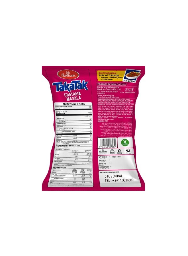 Haldiram's Potato Chips Takatak Chatpata Masala 100Gm - Image 2