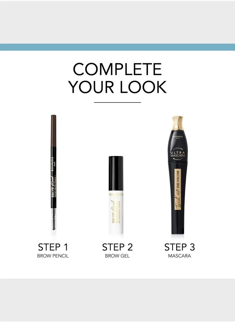 BOURJOIS PARIS Bourjois Brow Reveal Micro Brow Pencil – 003 – Dark Brown, 0.09 G