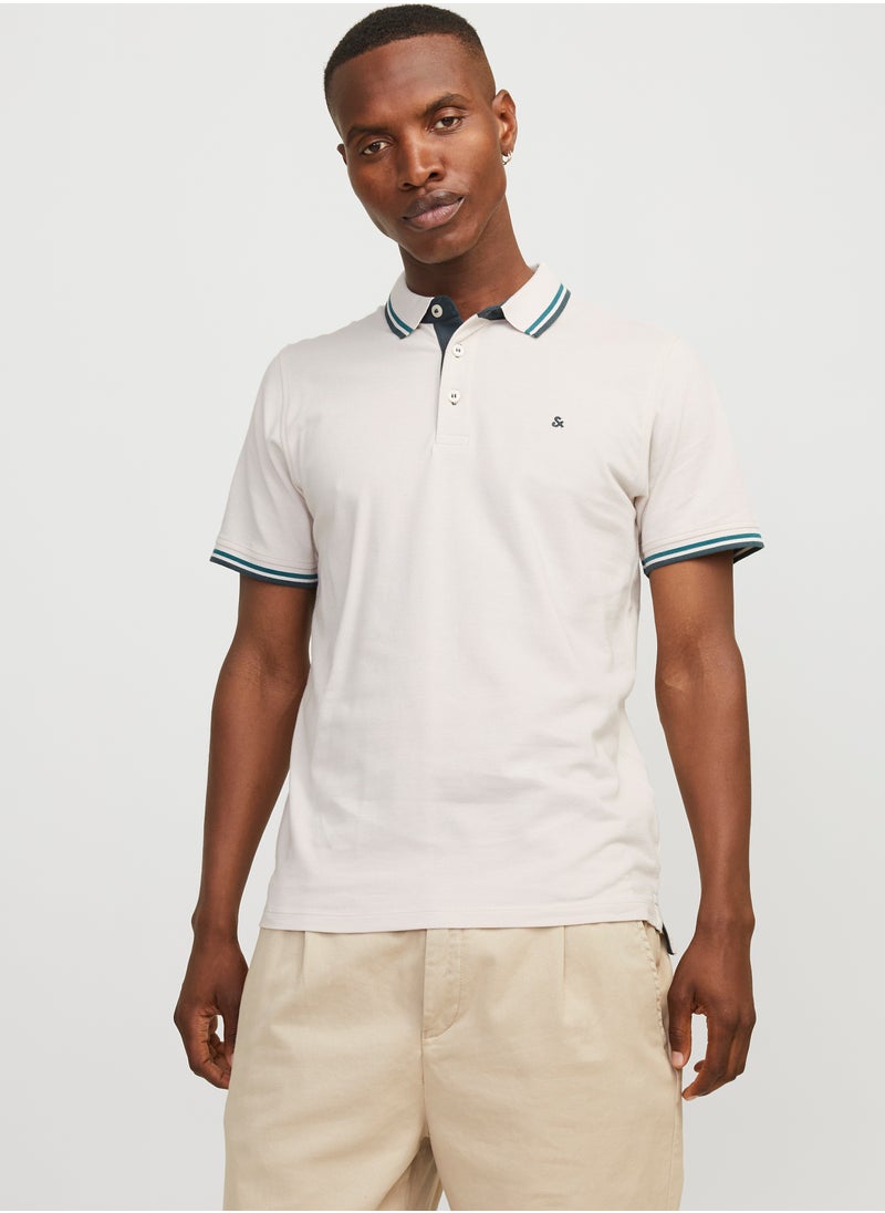 JACK & JONES JJEPAULOS POLO SS NOOS  - Image 1