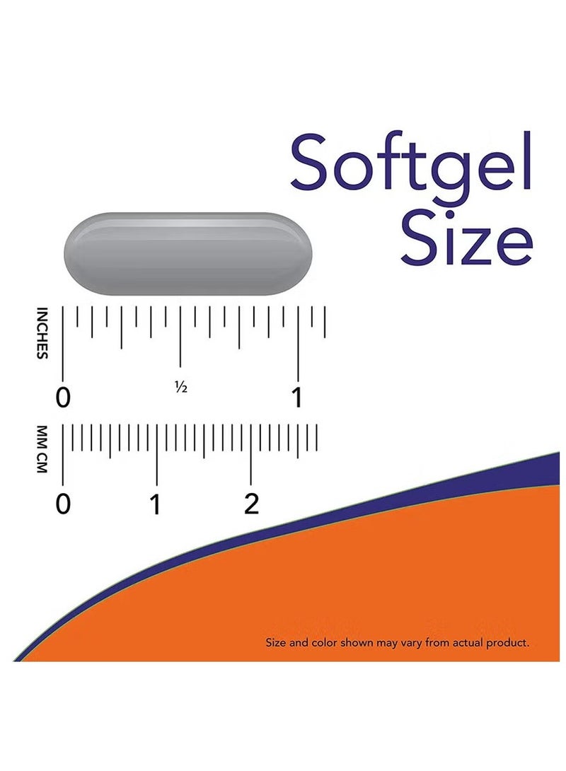 now زيت السمك أوميغا-3 100 كبسولة لينة - Image 4