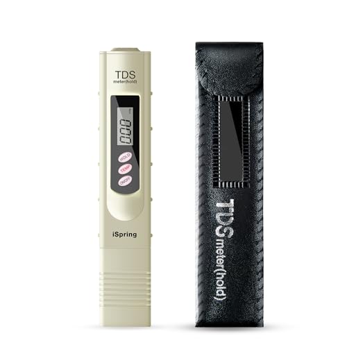 iSpring TDS 3-Button Digital Water Quality Test Meter with Temperature Test Function - Image 1