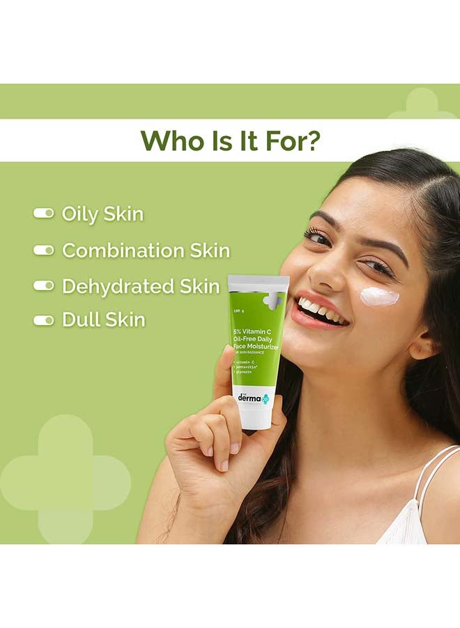 THE derma Co 5% Vitamin C Oil Free Moisturizer - Image 3