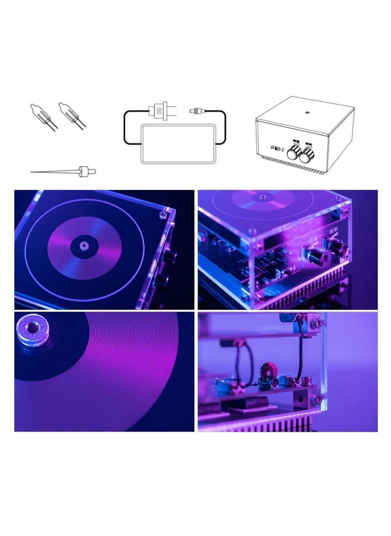 Palm Lightning Sound Speaker With Music Tesla Coil Wireless With Stereo Sound Speaker For Desk Decoration, Living Room, Bedroom Party Festival Gift for Men and Women - Image 3