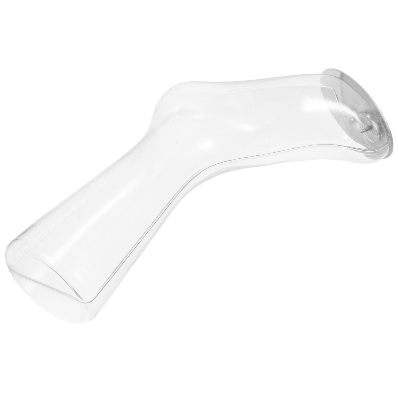 Transparent Female Foot Mannequin With Magnetic Stand For Sock Display Realistic Foot Model For Store Jewelry Shoe Ankle Chain Display - Image 1