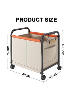 XICEN Children's Toy Organizer With Wheels for Bedrooms, Toy Rooms, Playrooms, Kids Storage Box can hold Toys, Books, Clothes, Snacks, Toy Box Organizer, Oxford Cloth Toy Boxes  - Image 4