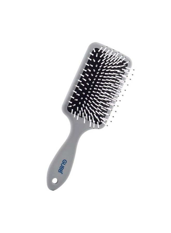 GUBB Paddle Hair Brush For Detangle & Straighten Hair - Ultra Soft & Flexible Nylon Bristles | Cushioned Hair Brush With Pin For All Hair Types - For Women, Men, Wet And Dry Hair - Serenity Hues - Image 1