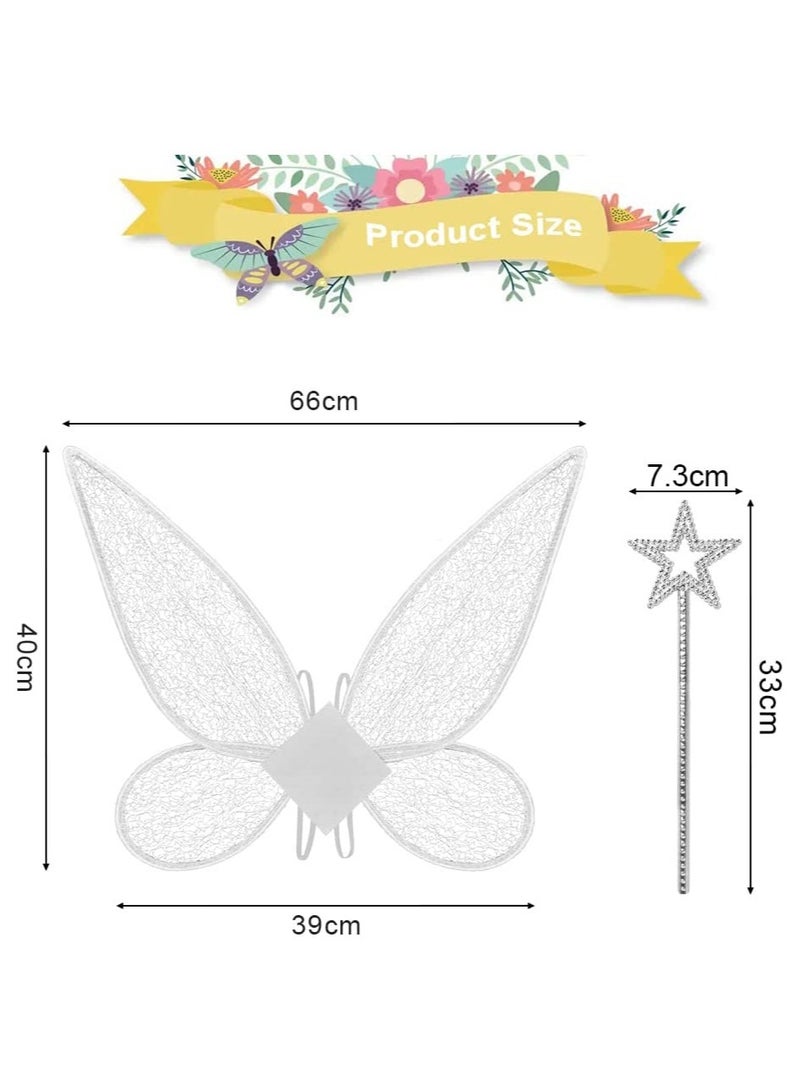 KASTWAVE Glowing Butterfly Wings Back Decoration Light Up luminous Costume for Party Photo Prop Party Favor - Image 5