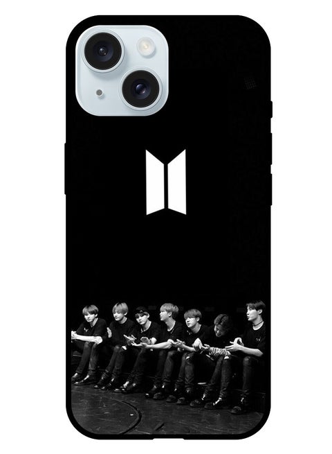 Protective Case Anti Scratch Shock Proof Bumper Cover For iPhone 15 BTS member