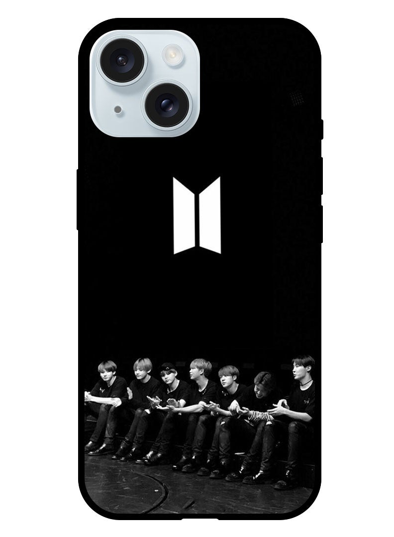 Protective Case Anti Scratch Shock Proof Bumper Cover For iPhone 15 BTS member