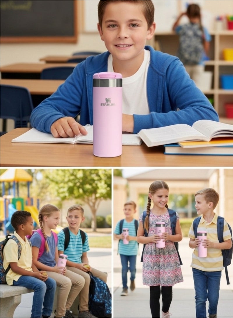 Stanley Cup 470ml / 16oz AeroLight™ Transit Mug Pink - Leakproof Insulated Stainless Steel Travel Mug, Keeps Drinks Hot & Cold, Lightweight - Image 4