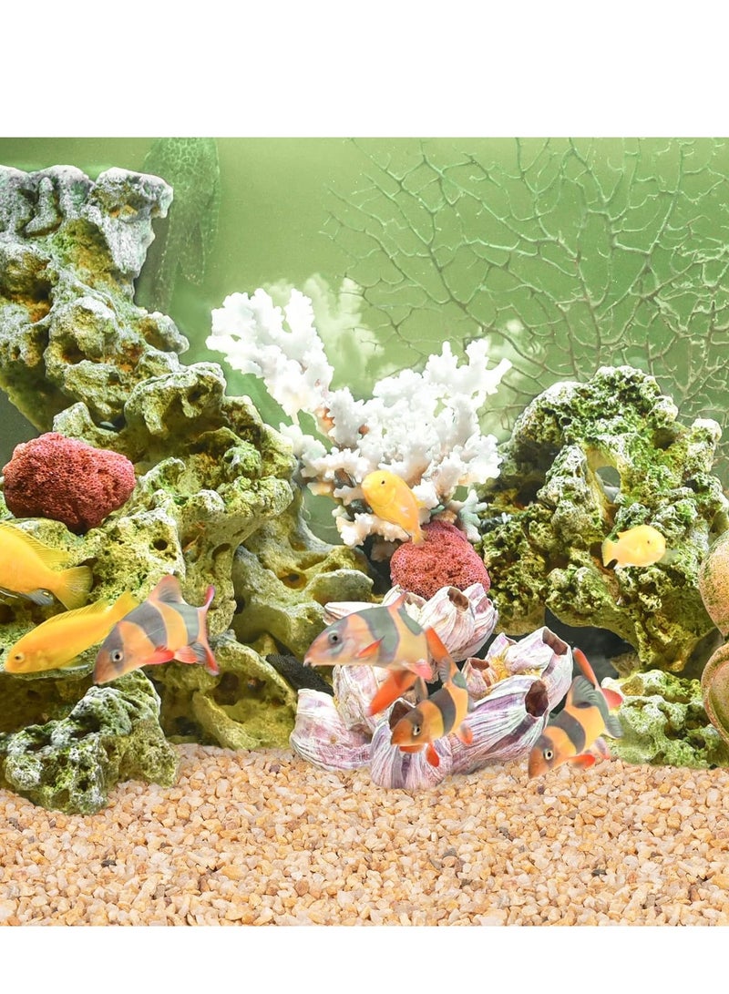 vsell24 2 كجم من الأحجار الذهبية الطبيعية الفائقة لأحواض السمك الصغيرة لتزيين المنزل وحشوات المزهريات 4-8 مم - Image 5