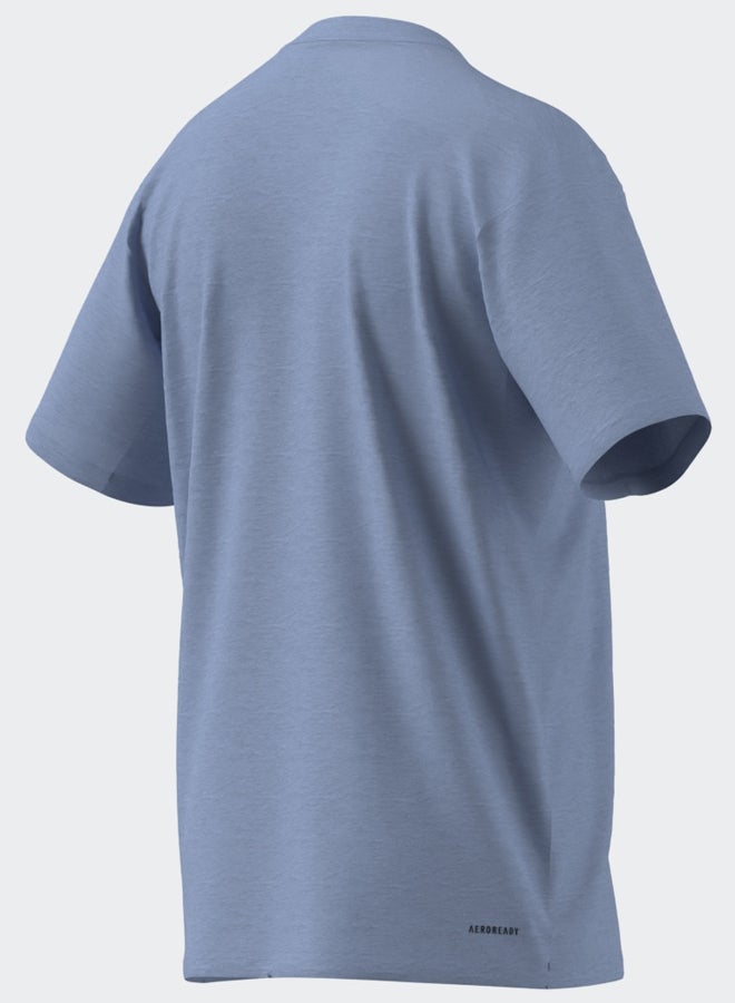 Adidas Train Essentials Feelready Logo Training T-Shirt - Image 4