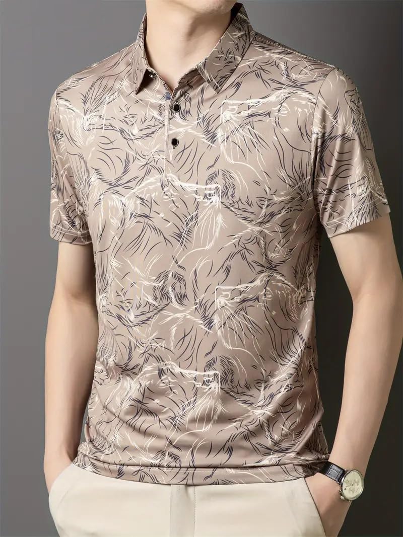 Lymio Men T-Shirt || T-Shirt for Men || Polo T Shirt (Polo 75 CHIKU-S) - Image 4