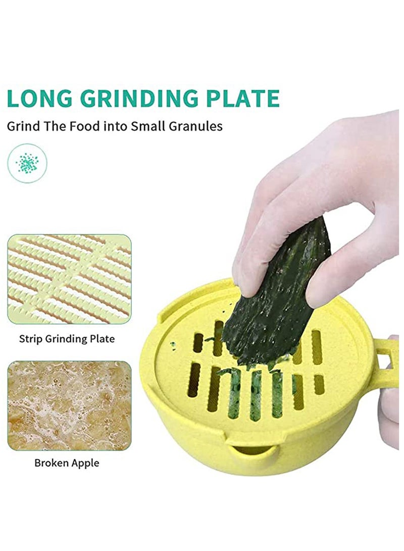 KASTWAVE Food Masher and Bowl, Dishwasher Safe Mash Food Mashing Set, Food Grinder, Multi-Function Manual Food Grinding Bowl - Image 4