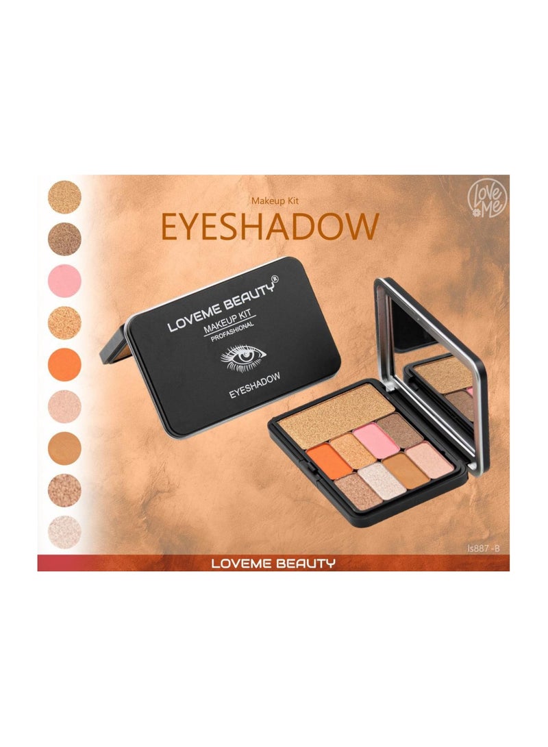 LOVEME BEAUTY The Shade of the Eyes Nine new and Distinctive Colors - Image 1