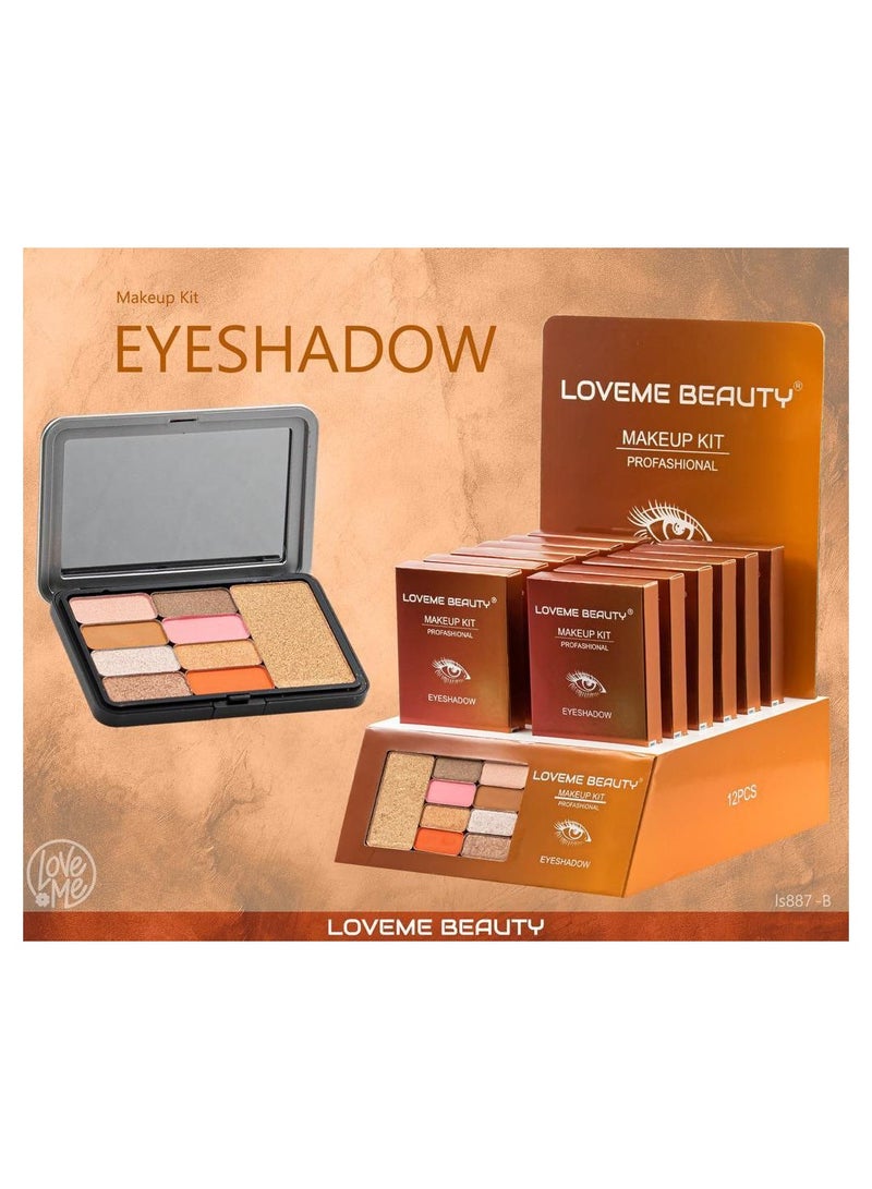 LOVEME BEAUTY The Shade of the Eyes Nine new and Distinctive Colors - Image 2