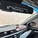 Agromusk Cherry Car Decor Rear View Mirror Accessories Cute Crystal Suncatcher Charm - Image 2