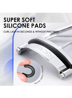 FOCALLURE Eyelash Curler + Eyeliner Stencils Wing Tips Silicone Eyeliner Aid Marscara Drawing Aid Lipstick Wearing Aid Face Cream Mask Applicator Easy Makeup Tool  - Image 4