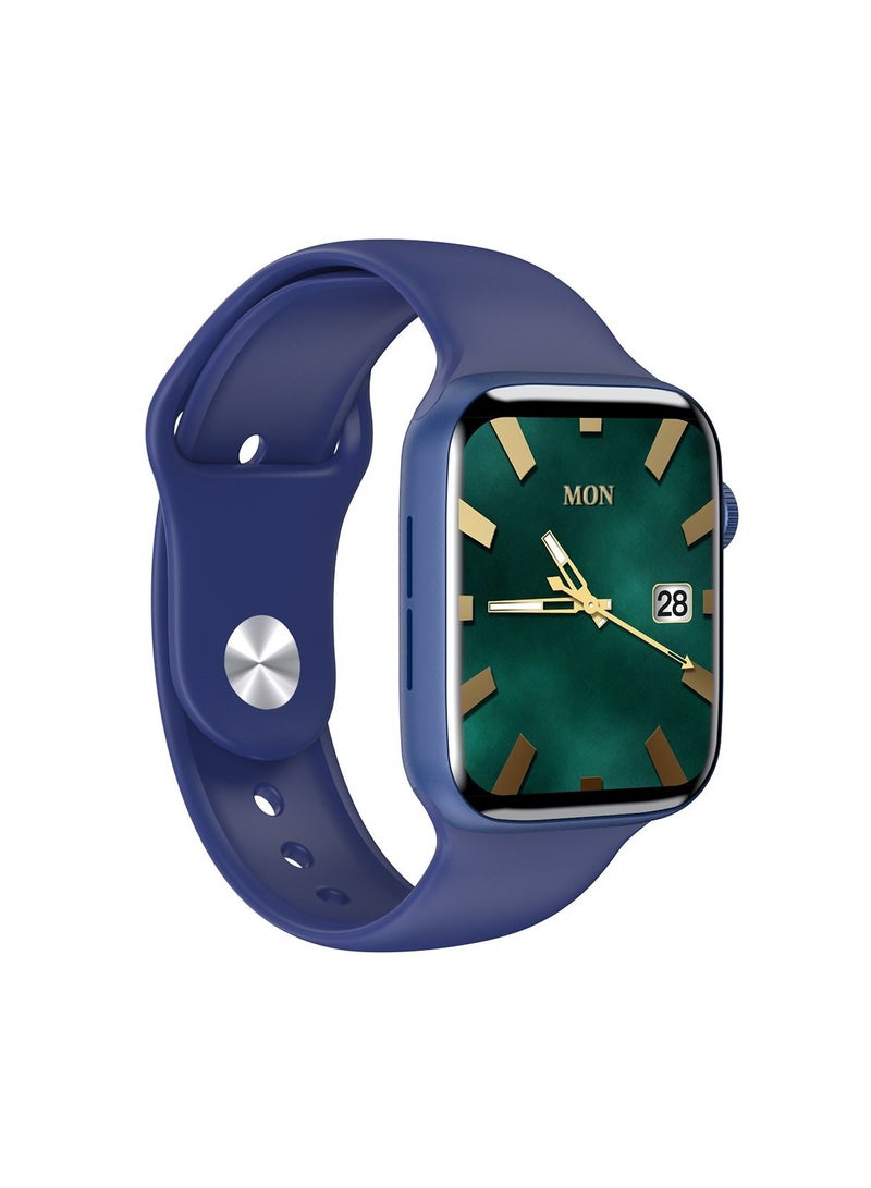 GULFLINK Full screen Smart Watch Wirless Charging Silicone Band Android and IOS System Support - Image 1