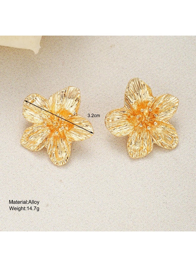 ايفوم أقراط زهور إبداعية للبيع الساخن عبر الحدود من أوروبا وأمريكا - Image 2