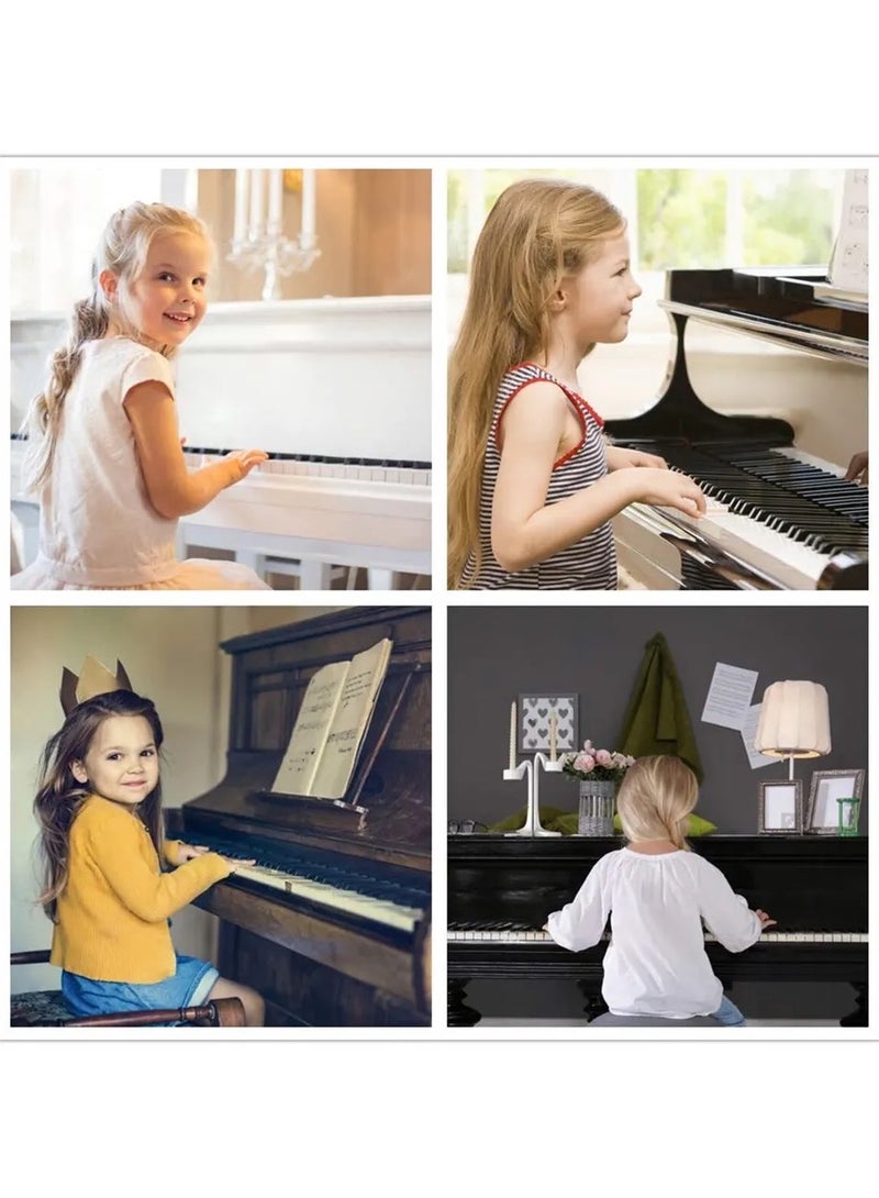 Stickers For Musical Keys Electronic Notes Black And White Stickers For 37 49 54 61 88  - Image 5
