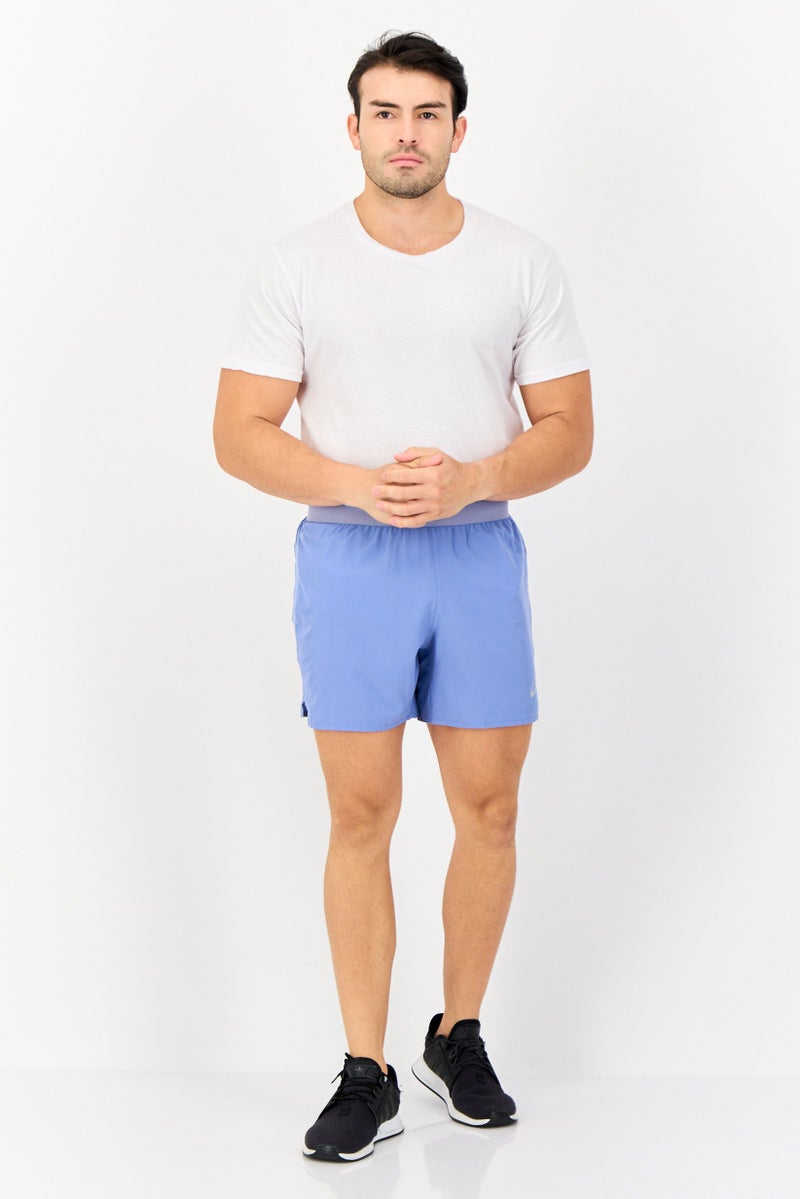 asics Men Sportswear Fit 5 Inseam Running Shorts, Harmony Blue  - Image 3